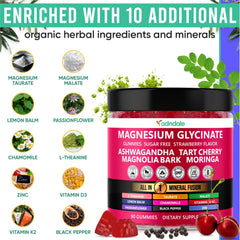 Adndale sugar-free strawberry gummies closeup shows tasty, guilt-free flavor for daily use