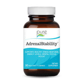 Adrenal Stability bottle and packaging on a white background