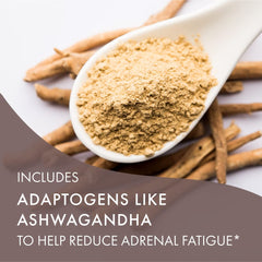 Hands preparing Adrenal Stability capsules