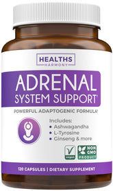 Adrenal Support bottle with Non-GMO label