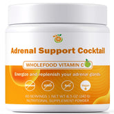 Adrenal Support Cocktail Powder jar with scoop