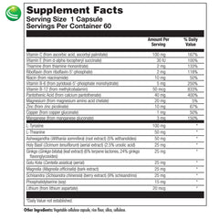 Superoxide dismutase (SOD) support in AdrenoActive