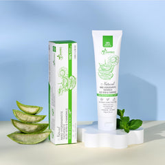 Aloe vera and chamomile toothpaste for adults and kids