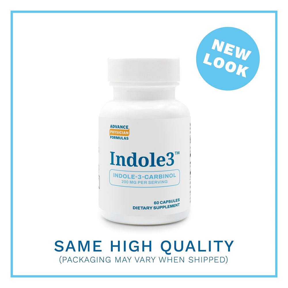 Indole-3-Carbinol 200 mg label close-up