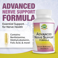 Advanced B vitamins showing methylcobalamin and benfotiamine