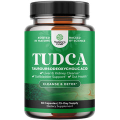 Advanced Bile Salt TUDCA 500mg capsule front view