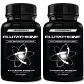 Front view of Advanced Bionetix 850mg Liposomal Glutathione bottle