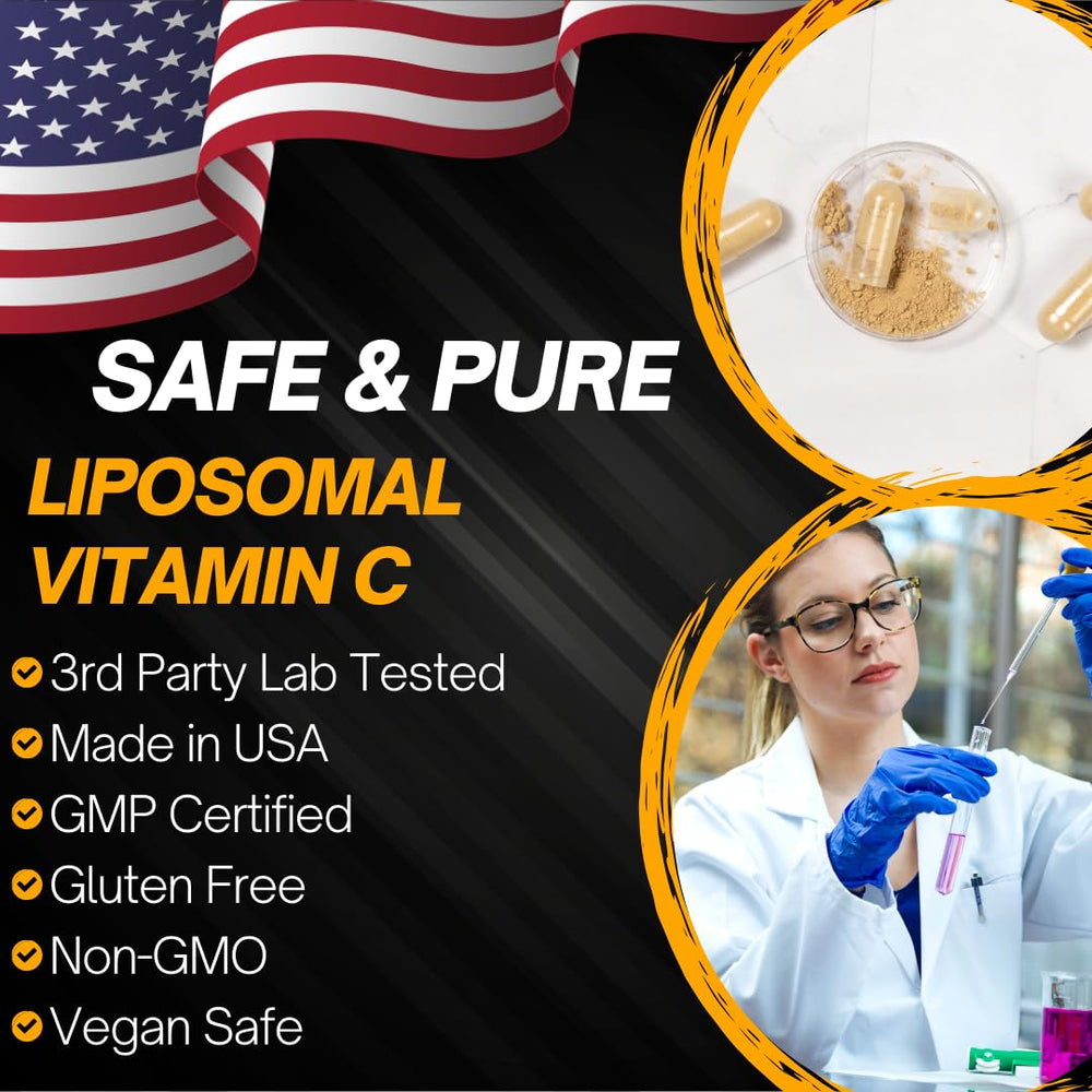 Infographic highlighting immune support and collagen benefits