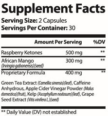 Advanced Bionetix ThermoBurn packaging label view showing ingredients.