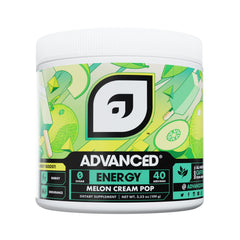 Advanced Energy Boosting Formula melon cream pop tub for convenient hydration