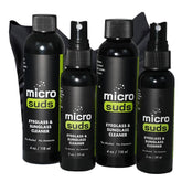 Advanced Eye Glass Cleaner Kit 7-piece set with 2oz spray bottles