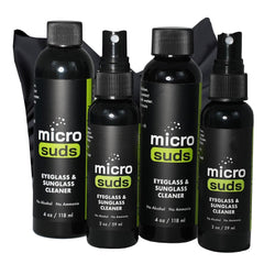 Advanced Eye Glass Cleaner Kit 7-piece set with 2oz spray bottles
