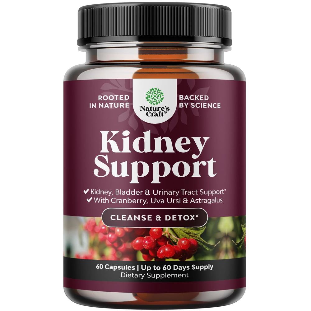 Hero image of Advanced Kidney Support Supplement bottle
