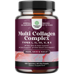 Advanced Multi Collagen Peptides Pills 120ct product image