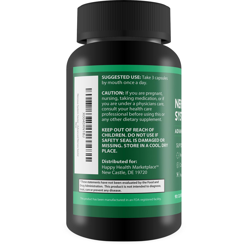 Close-up of the advanced nerve support formula ingredients