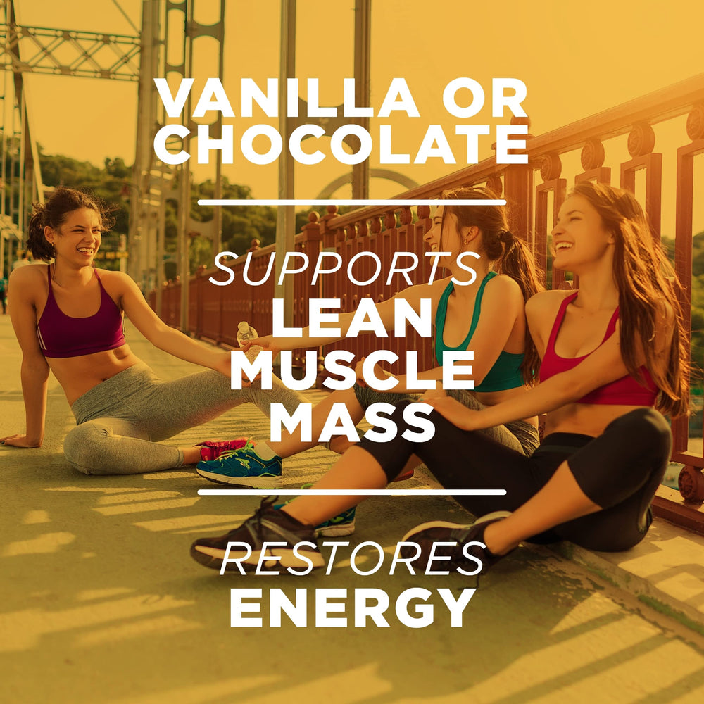 BodyLean25 chocolate shake showing smooth texture