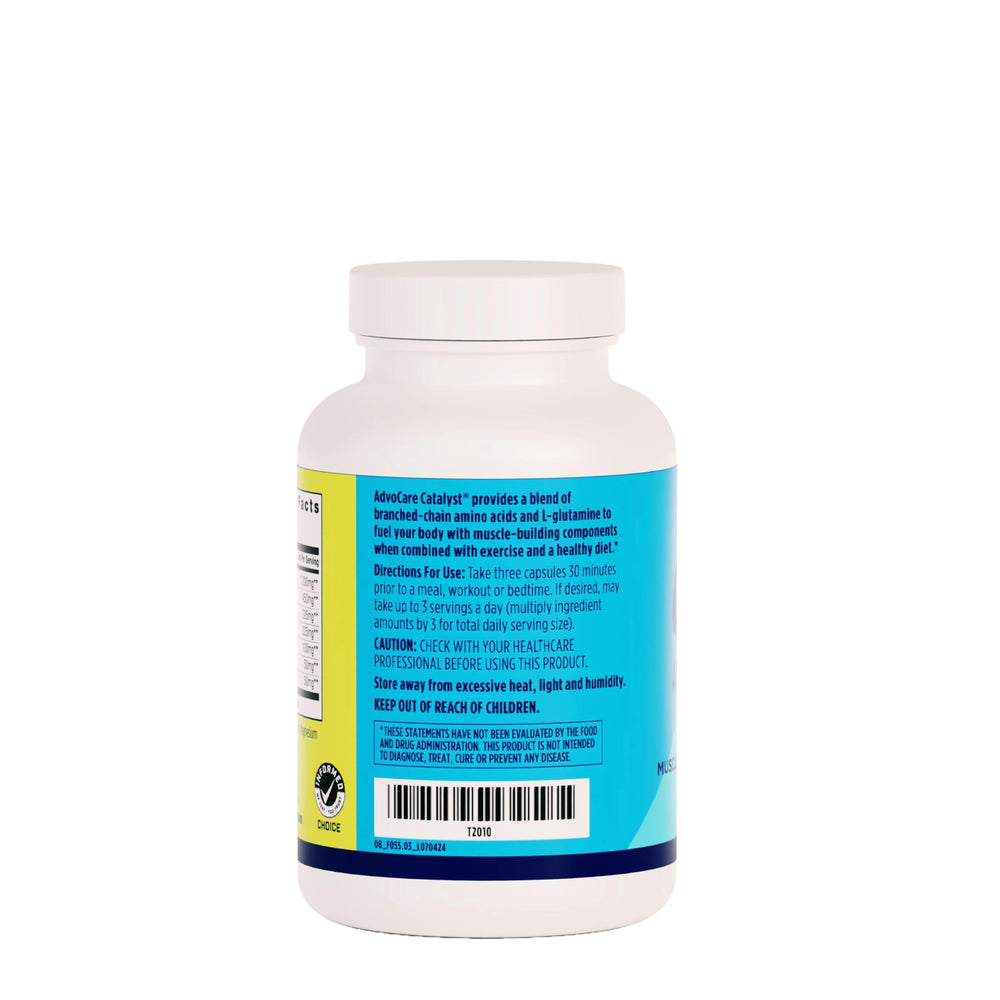 Product bottle and 90 capsules display