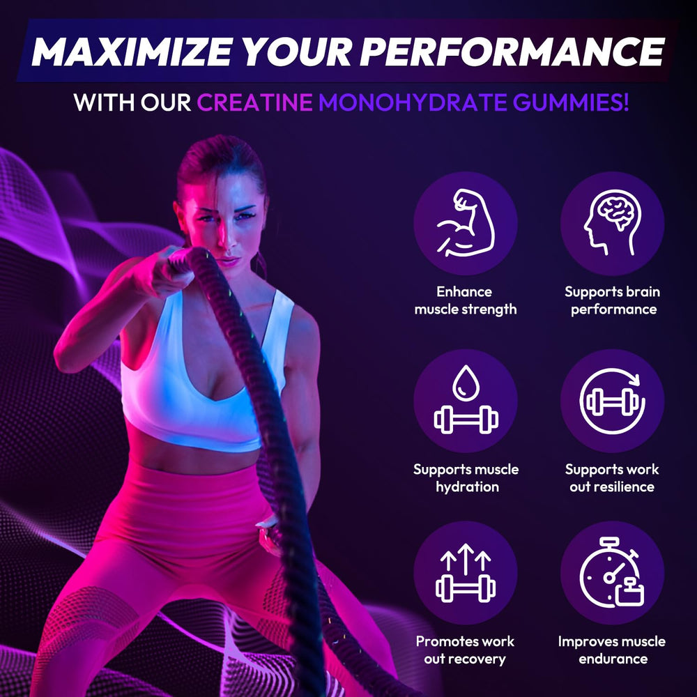 Gummies with L-taurine and B12 for energy