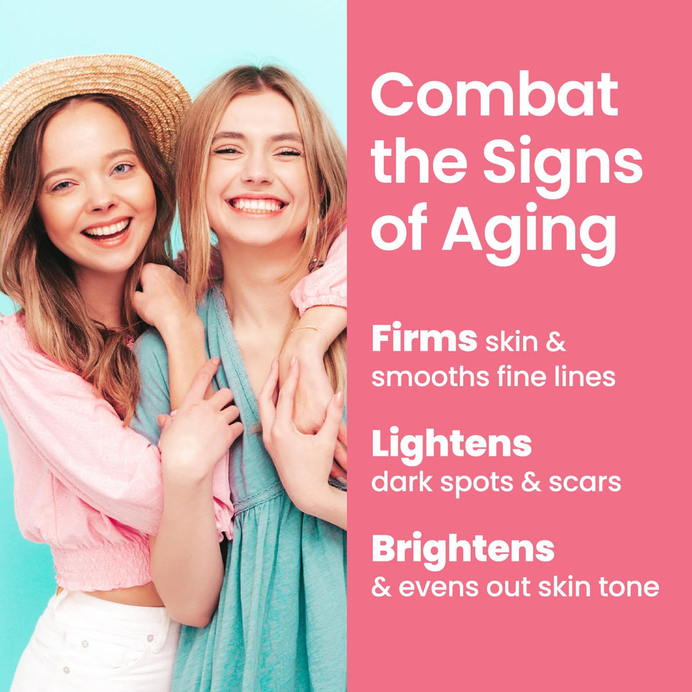 Ingredients: MCP-EX marine collagen peptides, glutathione, and L-cystine