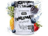 AfterDARK INHUMAN Paradise Punch tub with scoop supports focused workouts.