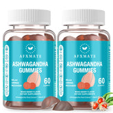 AFXMATE Ashwagandha Gummies 120 count bottle – front view