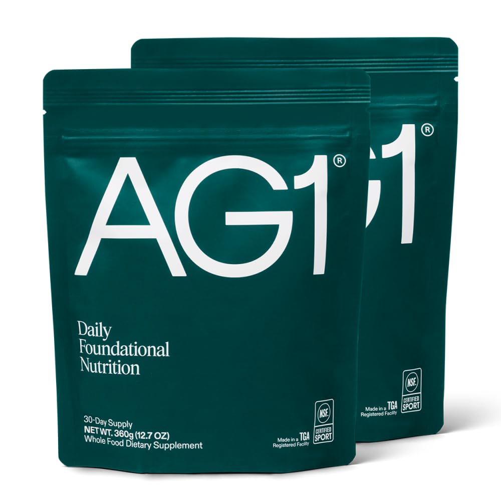 AG1 Classic Formula 2-pack packaging front view