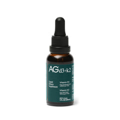 AG1 Vitamin D3 K2 Drops bottle showing 1000 IU per serving