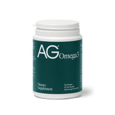 AG1 Omega-3 Fish Oil Softgels bottle on white background