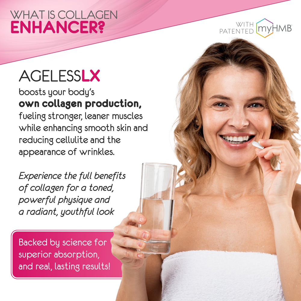 60-serving bottle of AgelessLX