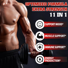 agobi 11in1 testosterone supplement capsules close-up easy daily dosing