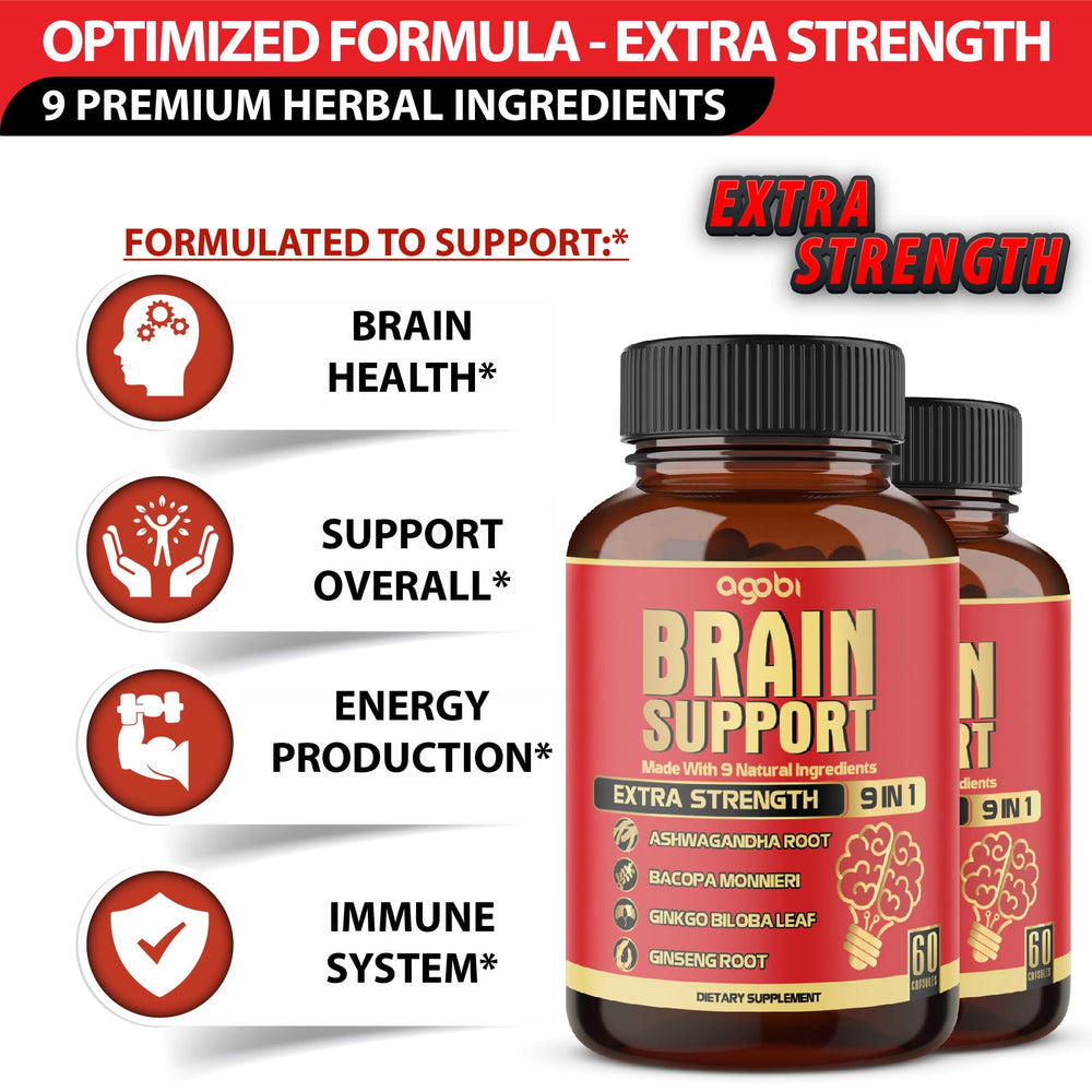 Capsules of agobi 9in1 Brain Support