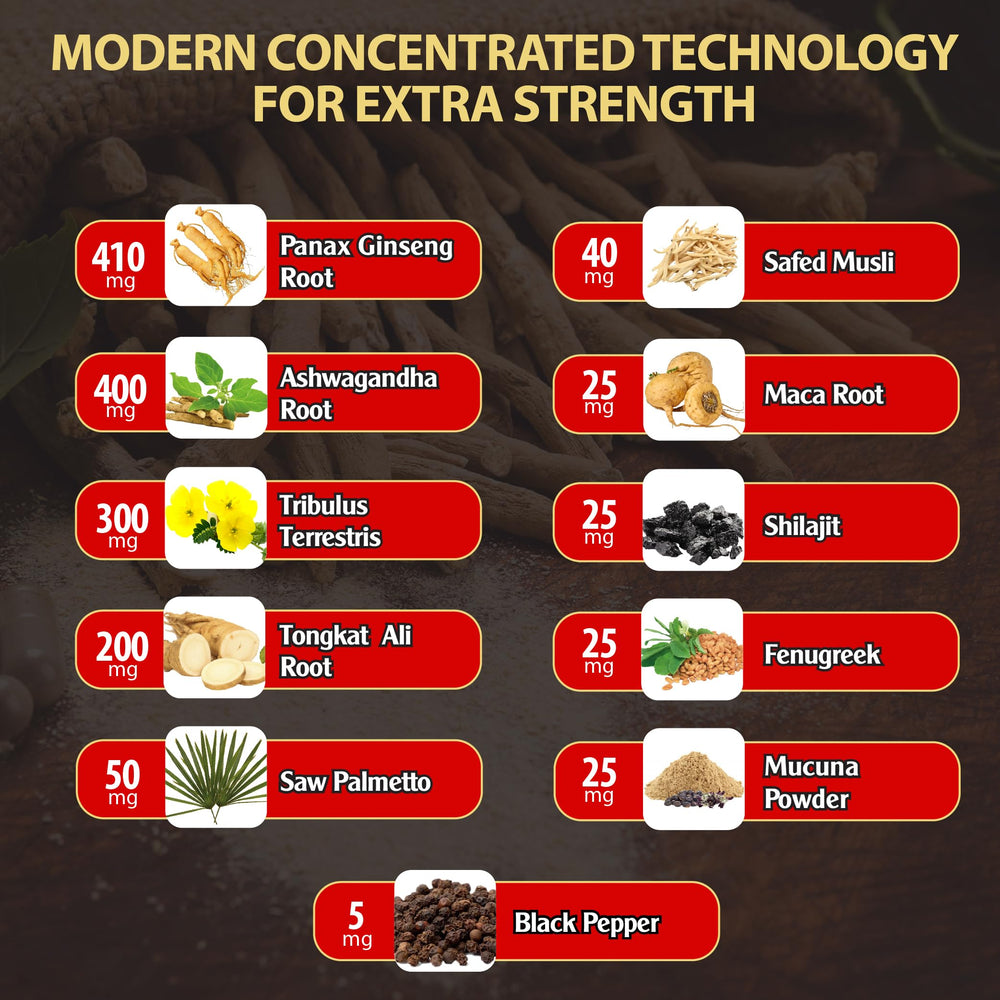 agobi ingredients panel highlighting panax ginseng and ashwagandha for daily vitality