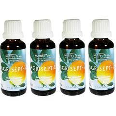 Agrisept L Antioxidant 30ml bottle front view - 4-pack