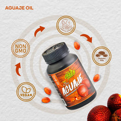 Peruvian Amazon source Aguaje oil for capsules