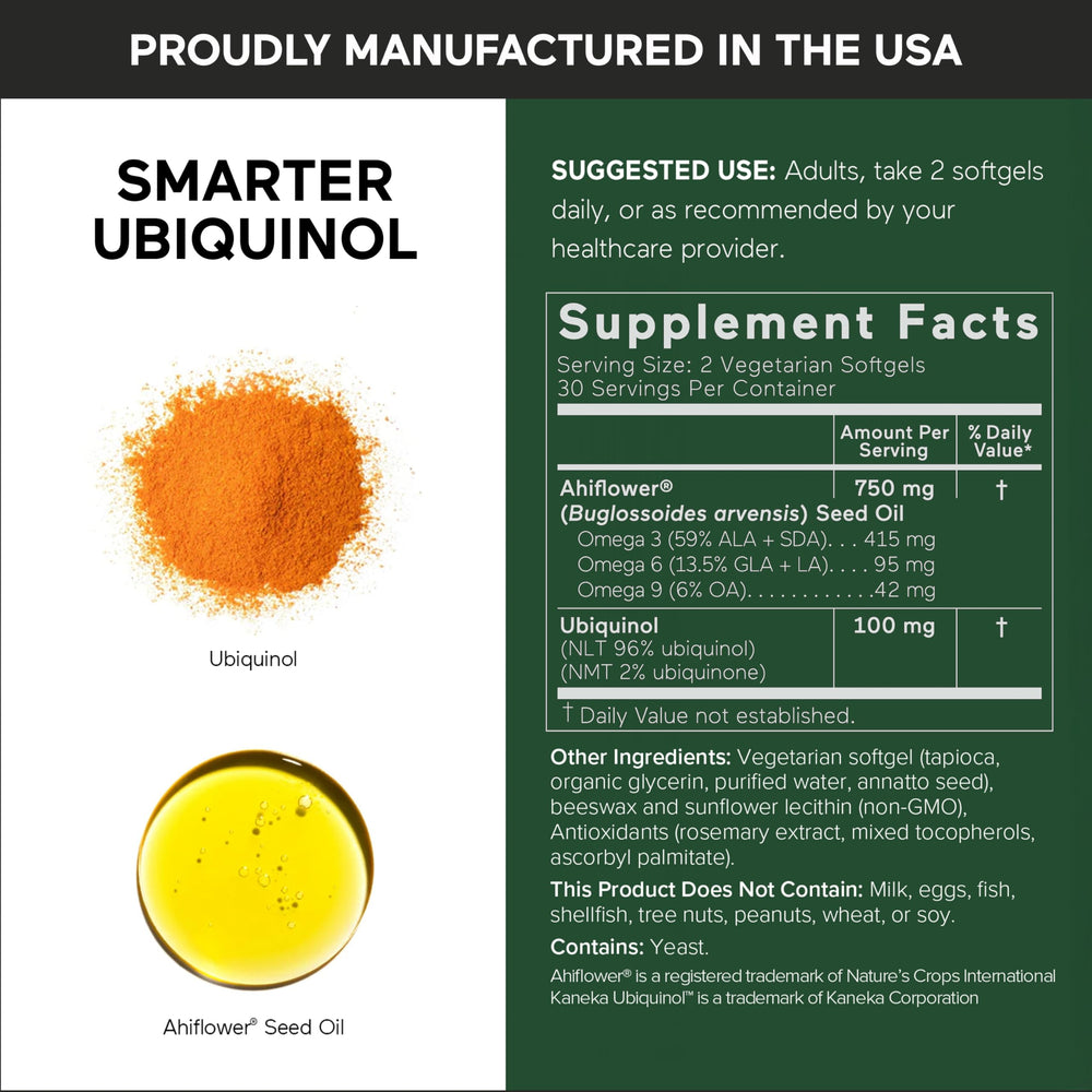 Ahiflower oil aiding absorption