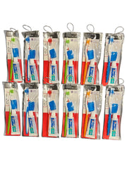 AIAG 12-pack Travel Toothbrush Kit display with 12 travel kits