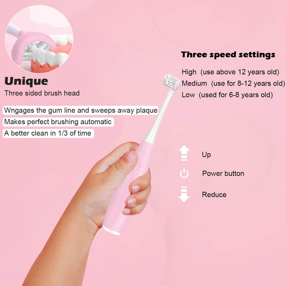 Three brushing modes: Sensitive, Clean, Gentle