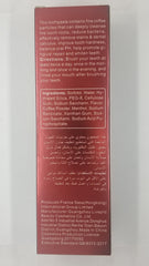 100ml toothpaste tube label and cap visible