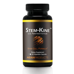 Aidan Stem-Kine bottle with 60 capsules on a white background