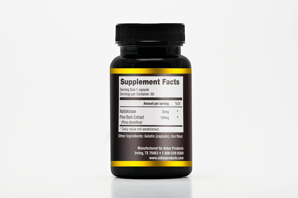 Close-up of pine bark extract ingredient