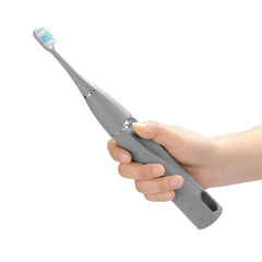 Toothbrush handle with adjustable strength and speed