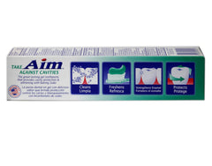 Aim Fresh Mint gel toothpaste with mint flavor
