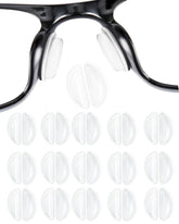 Air Bag silicone nose pads for glasses - white, 15-pair set