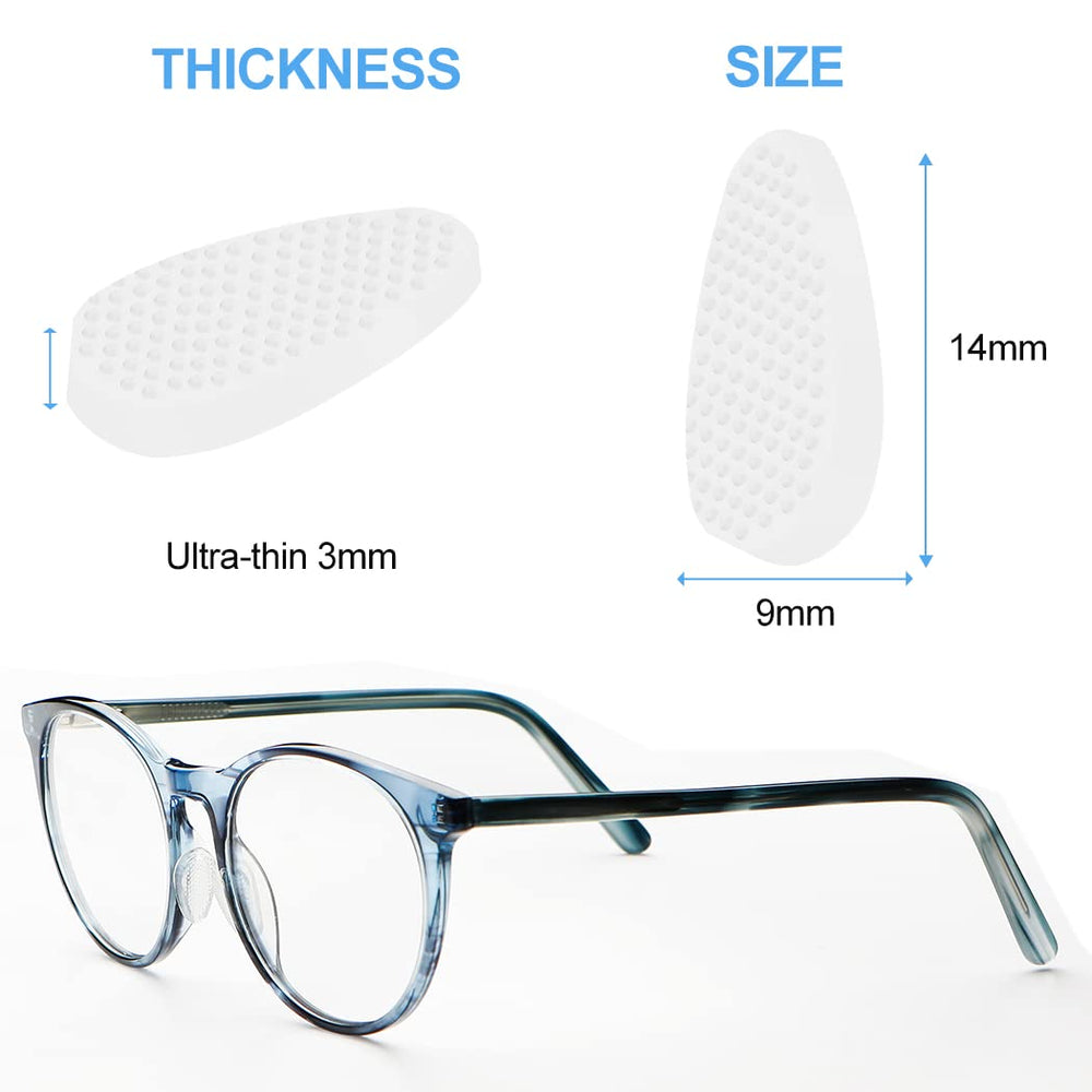 Air Bag Nose Pads Black Polka Dots – front view