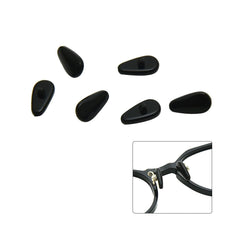 Soft silicone air chamber nose pad