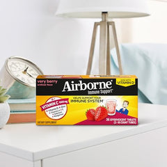 Antioxidants and minerals graphic for Airborne formula