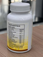 Airboy Candida Cleanse bottle with label promoting a simple daily wellness routine.