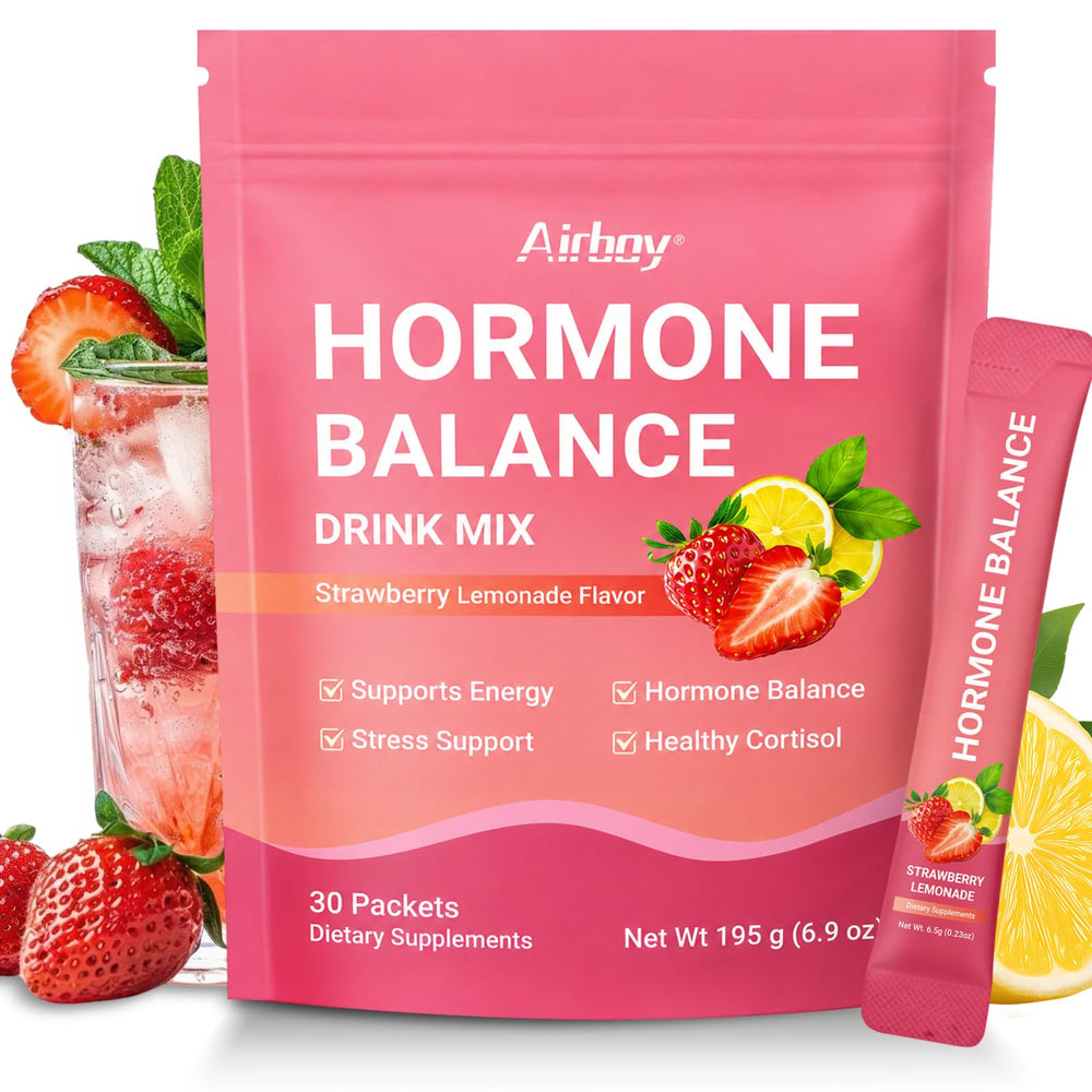 Airboy front packaging shows 30 stick packs and clear product benefit