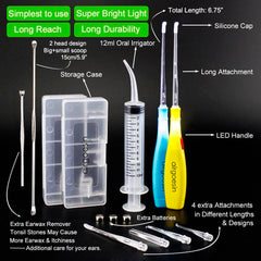 Airgoesin tonsil stone remover LED light attachment