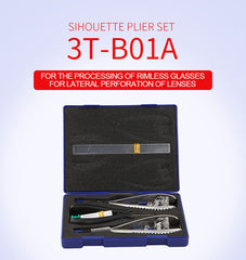 Outdoor stainless steel multi tool plier for eyewear repair
